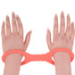 S&M Peaches 'n CreaMe Silicone Cuffs in Large