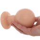 The Classic Large Round Butt Plug in Cream