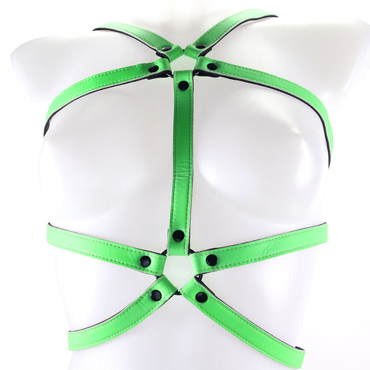 Ouch! Glow In The Dark Body Harness /M