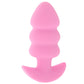 Mood Teaser Vibrating Butt Plug in Pink