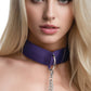 Collar & Nipple Clamp Set in Purple
