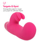 PinkCherry G-Spot Stroker Rabbit Vibe in Pink