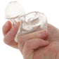 Rock Solid The Cock Cage in Clear
