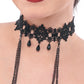 Sex & Mischief Lace Collar with Nipple Ties