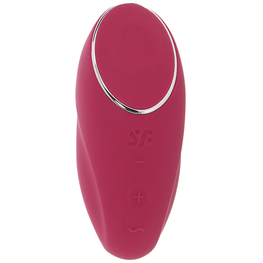 Satisfyer Tap & Climax 1 Tapping Vibe in Red