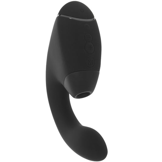 Womanizer Next Duo Clitoral Suction & G-Spot Vibe in Black