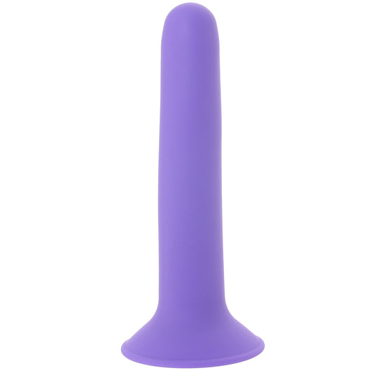 Marin 8 Inch Posable Slim Dildo in Purple