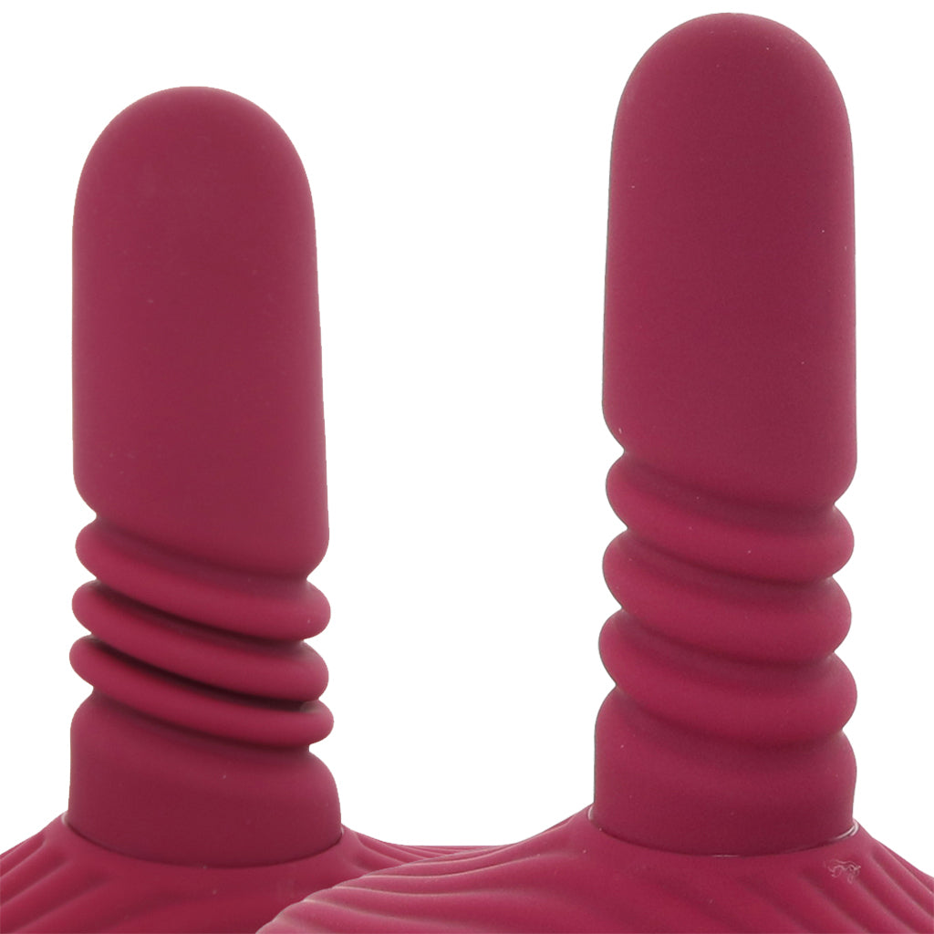 Dual Rider Thrust & Grind Hands-Free Vibe PinkCherry Dual Rider Thrust & Grind Hands-Free Vibe PinkCherry