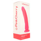 PinkCherry Premium 7.5 Inch Pink Silicone Realistic Dildo