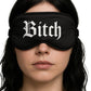 Ouch! Printed Satin Bitch Blindfold