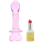Icicles No. 82 Glass Dildo in Pink