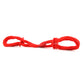 Fetish Fantasy Silk Rope Love Cuffs in Red