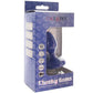 Cheeky Gems Medium Vibrating Probe in Blue