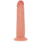 RealRock 7 Inch Dual Density Sliding Skin Dildo in Light