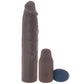 Fantasy X-tensions 3 Inch Vibrating Mega Enhancer in Brown