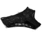Low Rise Black Lace Panty & Love Egg