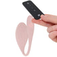Satisfyer Ribbed Petal Wearable Vibe in Rose