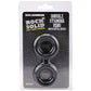 Rock Solid Double Stamina Rings with Metal Beads
