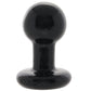 The Classic Small Round Butt Plug in Black