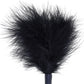 S&M Peaches 'n CreaMe Wrist Feather Ticker in Black