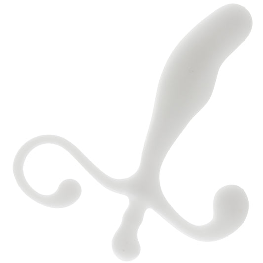 Blue Line 5 Inch P-Spot Massager in White