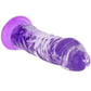 King Cock 8 Inch Dildo in Purple