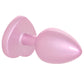 Booty Bling Pink Metal Jewelled Butt Plug in Small