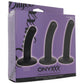 Onyxxx 3 Piece Silicone Curved Probe Dildo Set