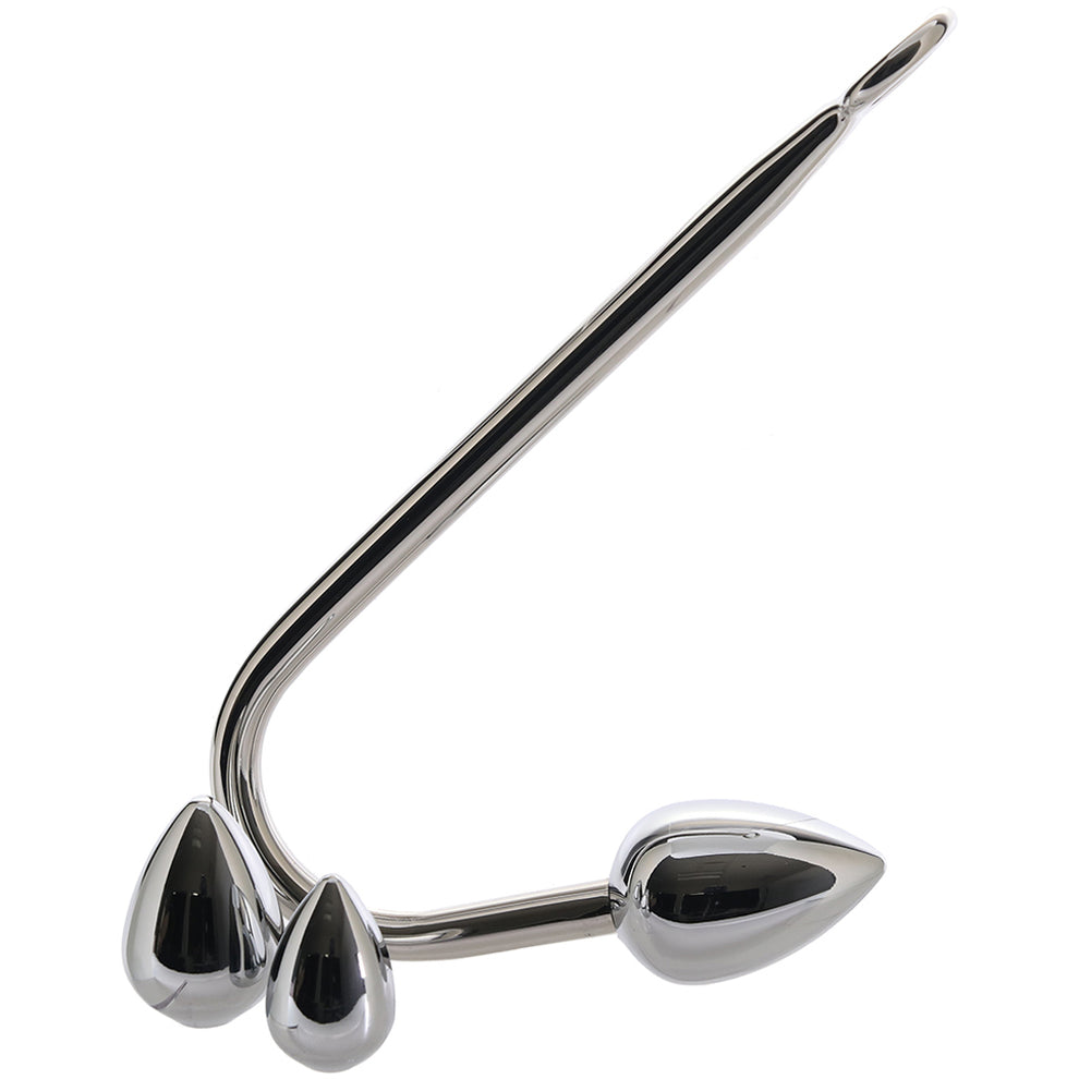 Master Series Meat Hook Beaded Anal Hook