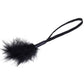 S&M Peaches 'n CreaMe Wrist Feather Ticker in Black