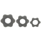 Alpha Liquid Silicone Endurance 3 Piece Cock Ring Set