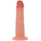 RealRock 6 Inch Dual Density Sliding Skin Dildo in Light