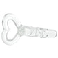 Clarity Hera's Caress Playful Passion Glass Dildo