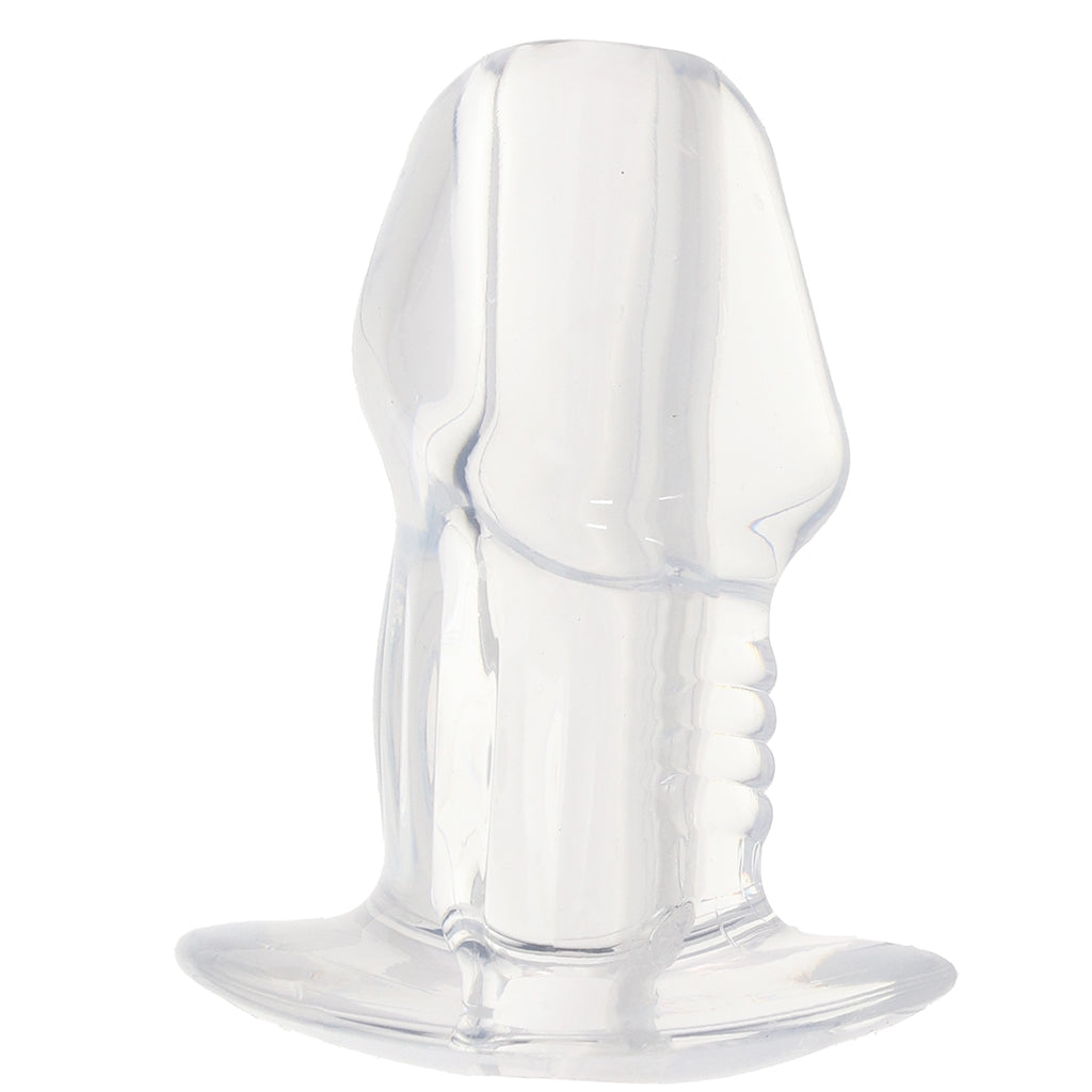 Master Series Dicked Hollow Anal Plug in Large