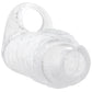 TitanMen 5 Inch Cock Sleeve with Ball Strap in Clear