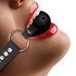 Ouch! Breathable Ball Gag with Diamond Studded Straps