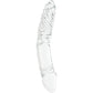 Clarity Celestial Desire Double-Ended Glass Dildo