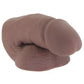 WhipSmart 4 Inch Discreet Packer in Brown