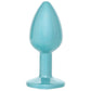 Rear Assets Medium Metal Butt Plug in Teal