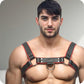 Strict Leather English Bulldog Harness