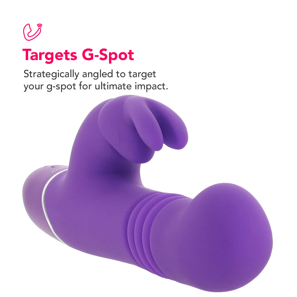 PinkCherry Thrusting Rabbit Vibe in Purple PinkCherry PinkCherry Thrusting Rabbit Vibe in Purple PinkCherry