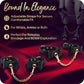 Temptasia Ardor Silicone Bows Wrist & Ankle Cuff Set