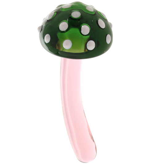 gläs Magic Mushroom Glass Dildo
