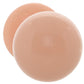 The Classic Medium Round Butt Plug in Cream