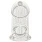 Rock Solid The Cock Cage in Clear