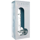 Clarity Seraphic Opus Realistic Ballsy Glass Dildo