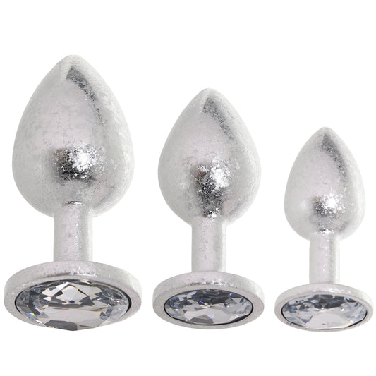 Ouch! New York Collection Metal Anal Plug Set