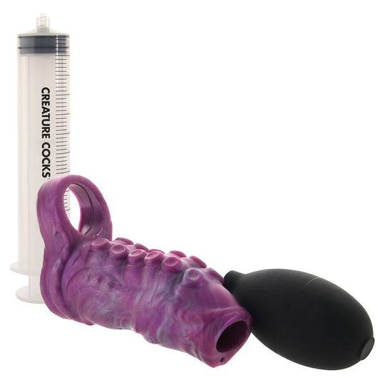 Creature Cocks Tentacle Squirting Enhancer in Purple