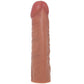 Jock 1.5 Inch Silicone Penis Extension in Tan