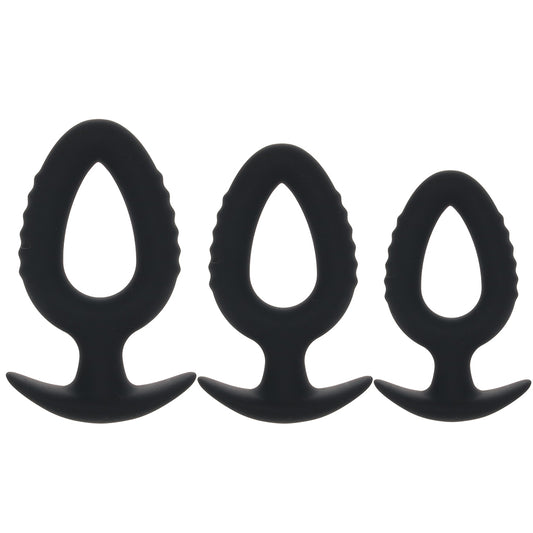 Master Series Pop Plugs 3 Piece Anal Trainer Kit